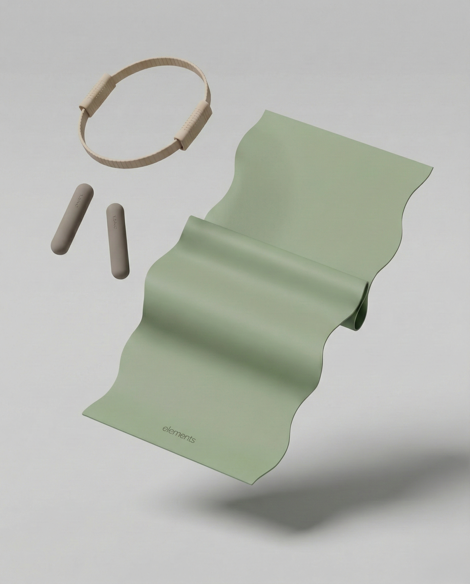 SCULPT & STRENGTH KIT - LIGHT GREEN \ BEIGH \ MOCHA