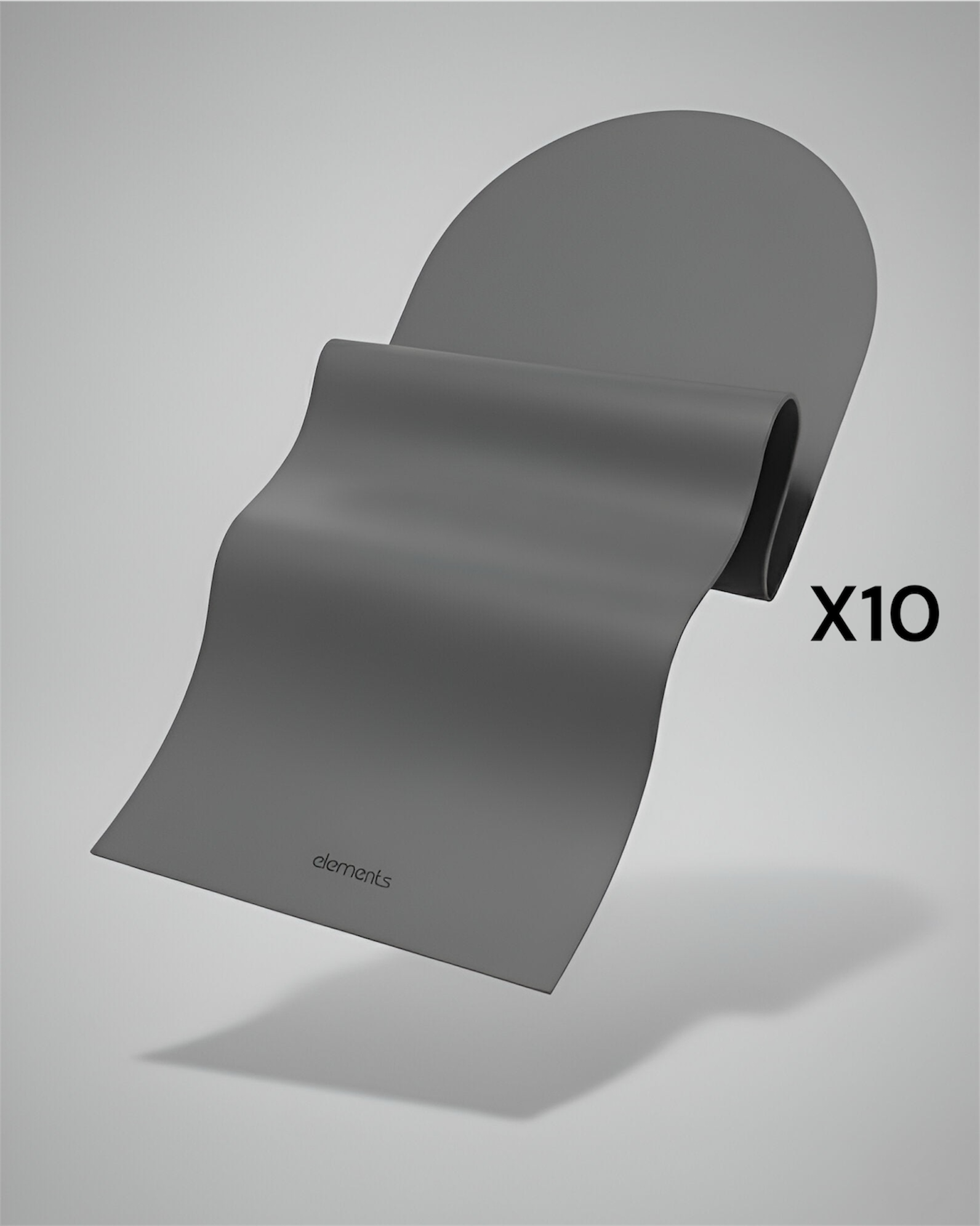 THE ELEMENTS MAT - 10 PACK KIT - GREY