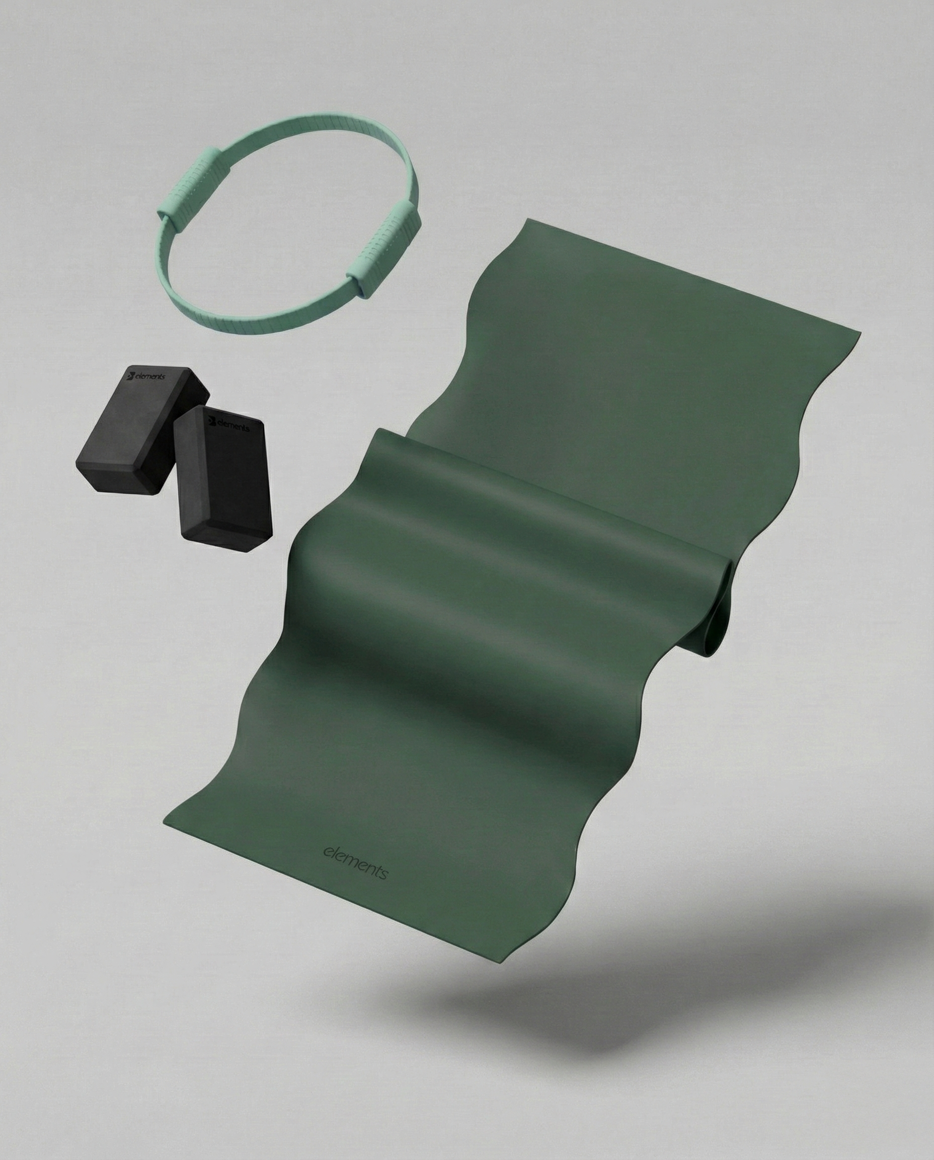 PRECISION & FLOW KIT - DARK GREEN \ TURQUOISE